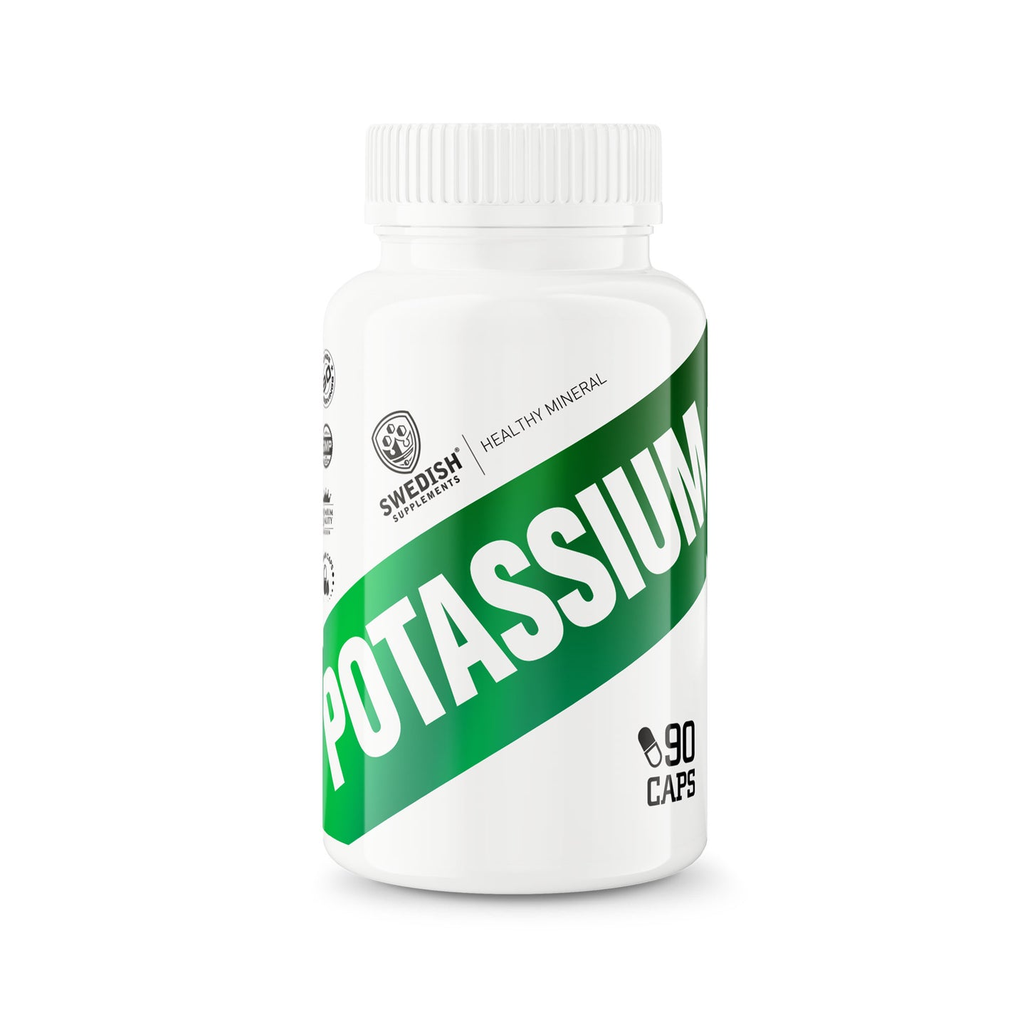 Swedish Supplements Potassium (Kalium) - 90 Caps