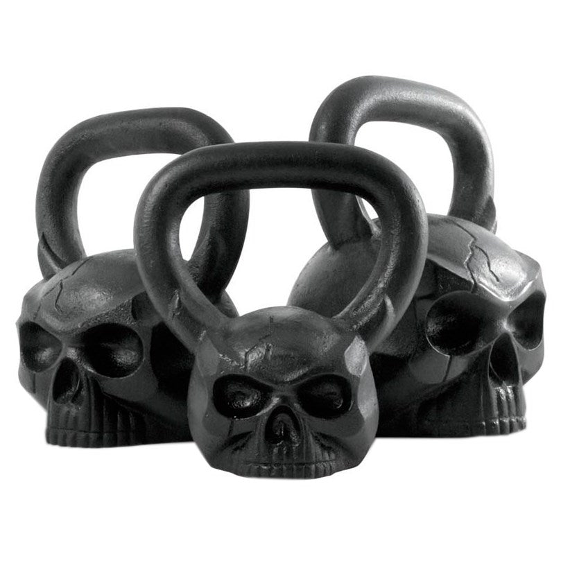 Master Fitness Kettlebone – Dödskalle Kettlebell i Gjutjärn (8–24 kg)