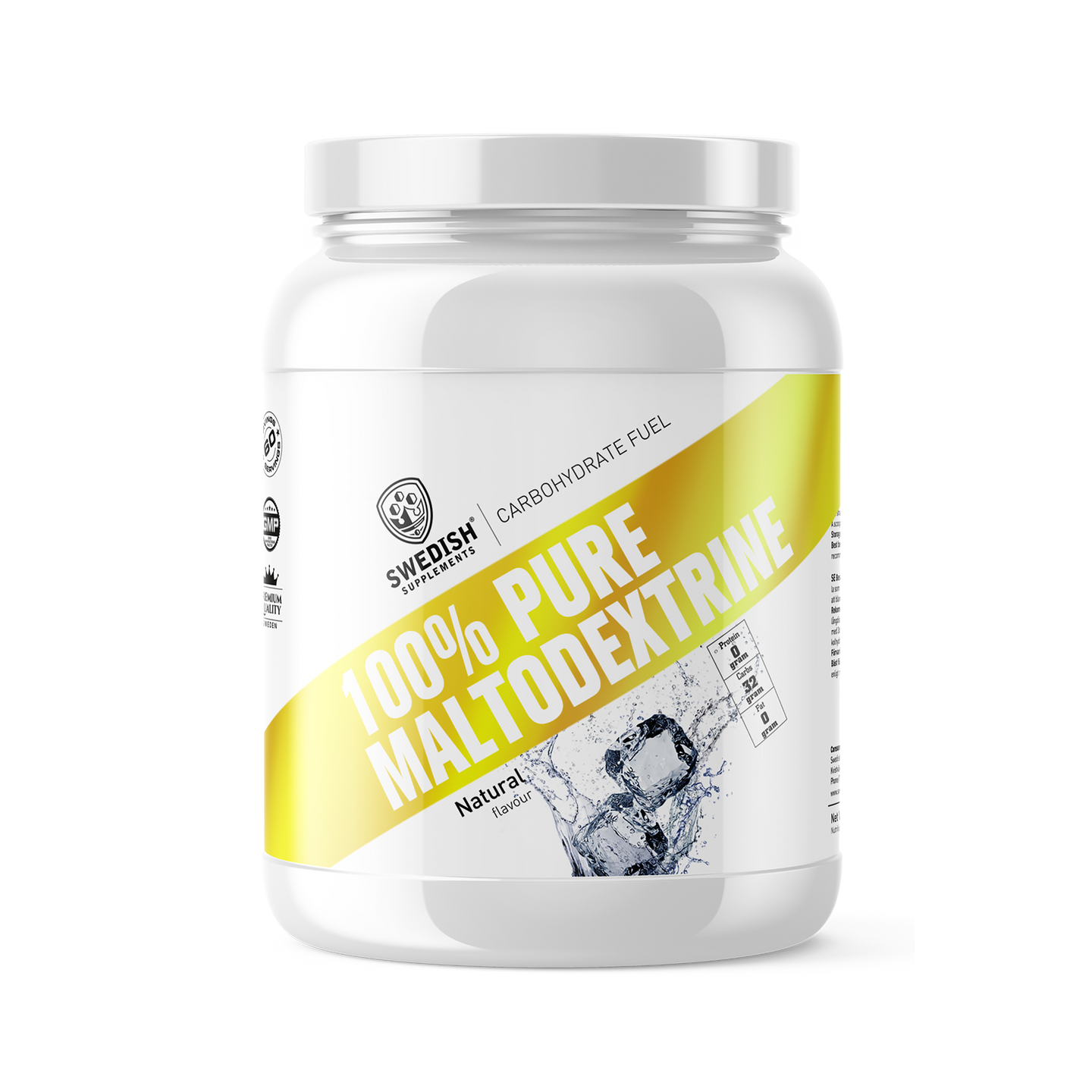 Swedish Supplements 100% Pure Maltodextrine - 3kg