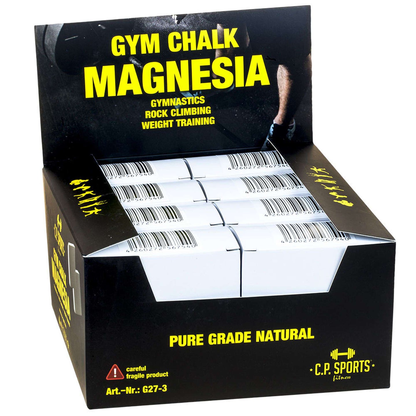 C.P Sports Gym Chalk (magnesium 8 block)