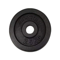 Master Fitness Skolvikt 30 mm - 0,5KG - 25 KG