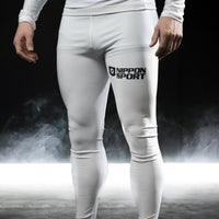 Nippon Sport Spats - Nippon Sport - Tights Vit