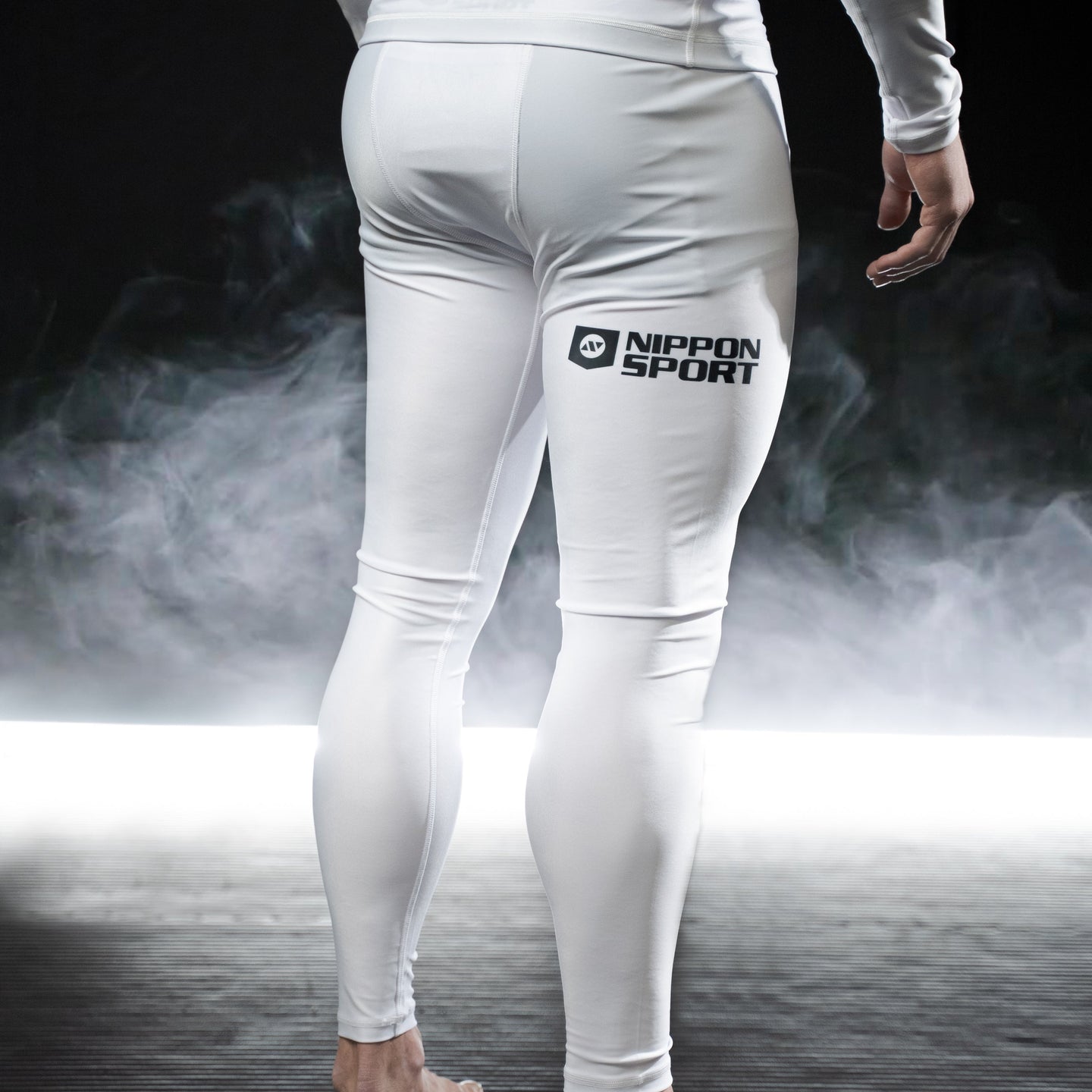 Nippon Sport Spats - Nippon Sport - Tights Vit