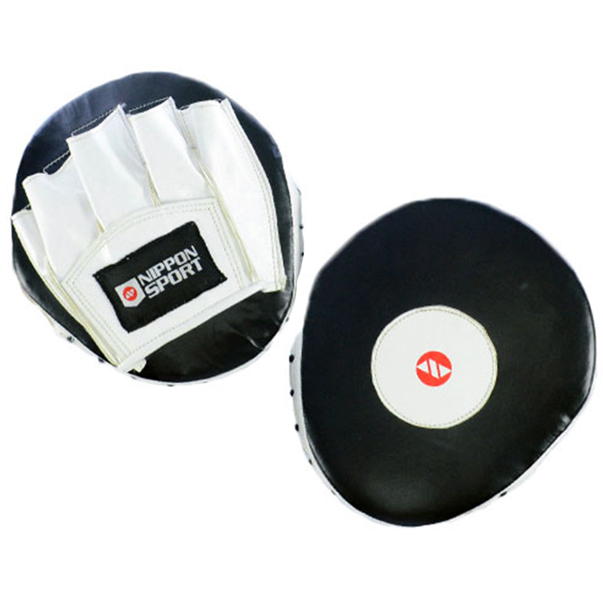 Nippon Sport Focus Mitts - Nippon Sport - 'Speedpad' - Svart-Vit