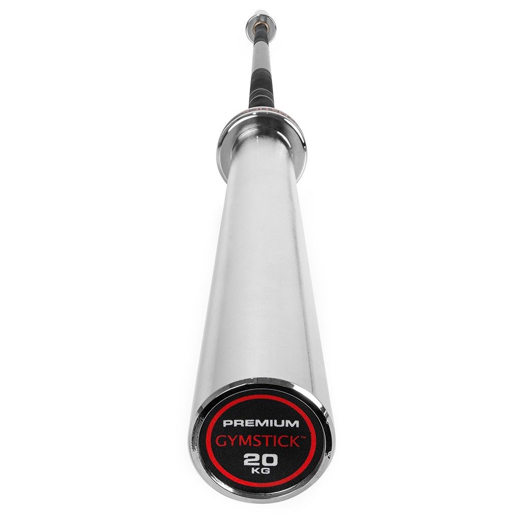 Gymstick Premium Bar 20 kg 220 cm – Skivstång för seriös styrketräning