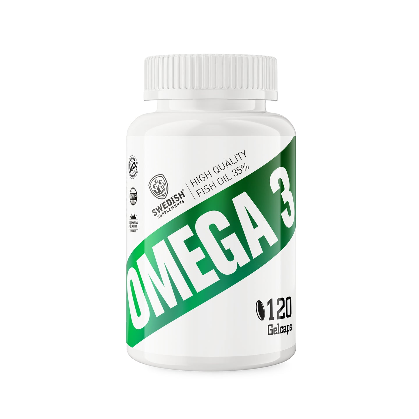 Swedish Supplements Omega 3 - 120 Caps