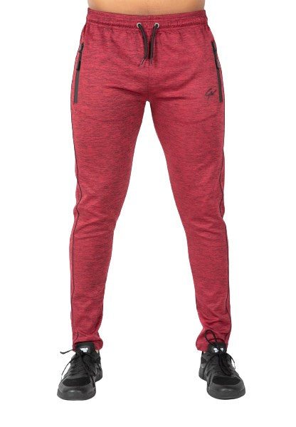 Gorilla Wear Wenden Track Pants, burgundy red