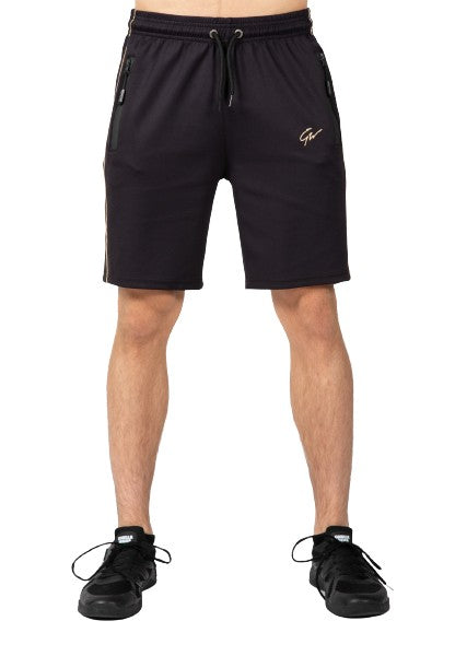 Gorilla Wear Wenden Track Shorts, black/gold