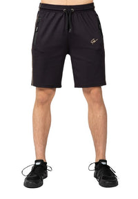 Gorilla Wear Wenden Track Shorts, black/gold
