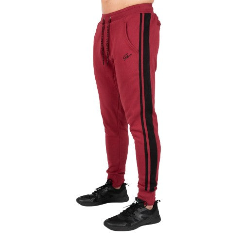 Gorilla Wear Banks Pants, burgundy red/black