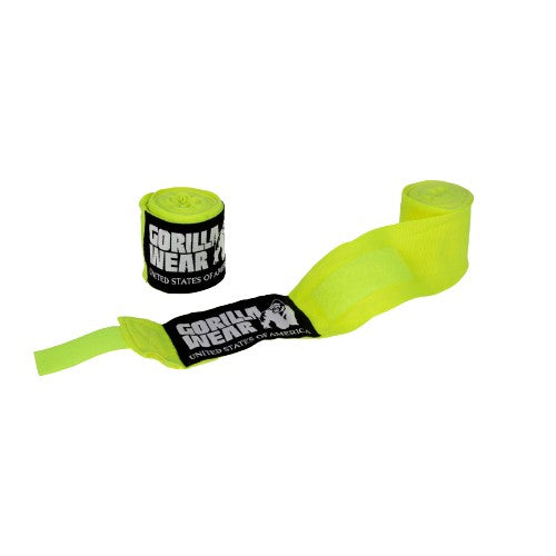 Gorilla Wear Boxing Hand Wraps, yellow - 3 m