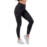 Nebbia Active High-Waist Smart Pocket Leggings, black