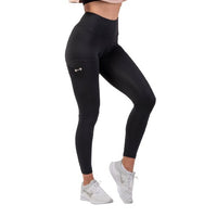 Nebbia Active High-Waist Smart Pocket Leggings, black