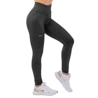 Nebbia Python SnakeSkin High-Waist Leggings, black