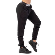 Nebbia Iconic Mid-Waist Sweatpants, black