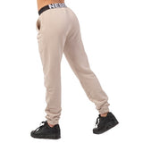 Nebbia Iconic Mid-Waist Sweatpants, cream