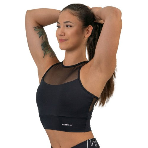 Nebbia FIT Active Padded Sports Bra, black