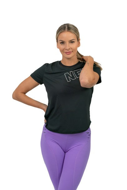 Nebbia FIT Active Functional T-shirt, black