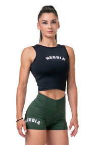 Nebbia Fit & Sporty Tank Top, black