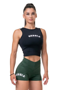 Nebbia Fit & Sporty Tank Top, black