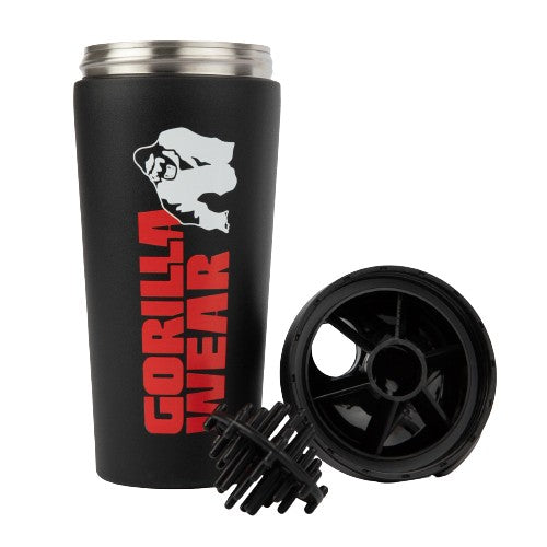Gorilla Wear Metal Shaker 740 ml, black
