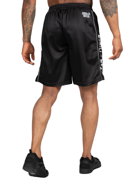 Gorilla Wear Functional Mesh Shorts, black/white