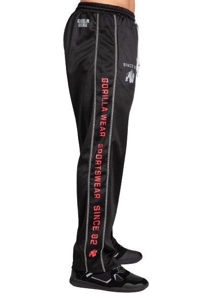 Gorilla Wear Functional Mesh Pants, black/red