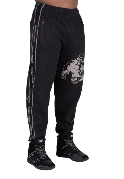 Gorilla Wear Buffalo Old School Workout Pants, black/grey