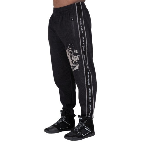 Gorilla Wear Buffalo Old School Workout Pants, black/grey