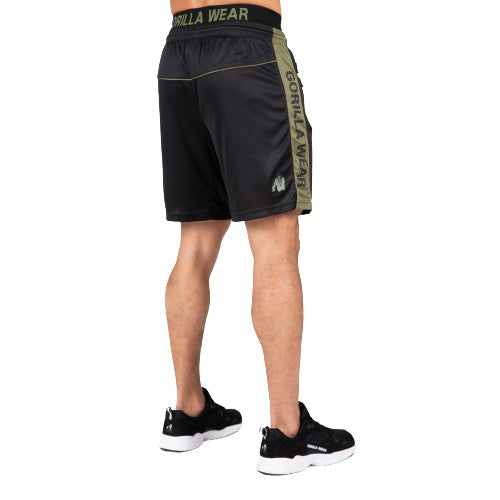 Gorilla Wear Atlanta Shorts, black/green