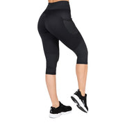 Gorilla Wear Monroe Cropped Leggings, black