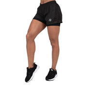 Gorilla Wear Portland 2-In-1 Shorts, black