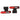 Gorilla Wear Lifting Grips, black/red