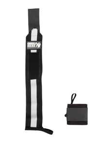 Gorilla Wear Wrist Wraps Ultra, black/white
