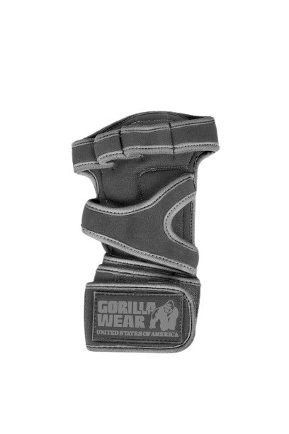 Gorilla Wear Yuma Weightlifting Workout Gloves, black/grey