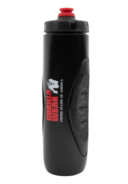 Gorilla Wear Grip Sports Bottle 750 ml, black