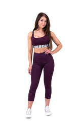 Nebbia Airy Sport Bra, burgundy