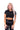 Nebbia Glossy Crop Top, black