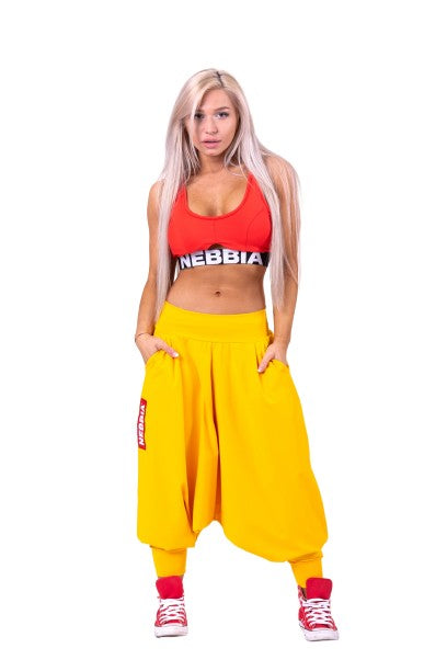 Nebbia Red Label Aladdin Pants, yellow