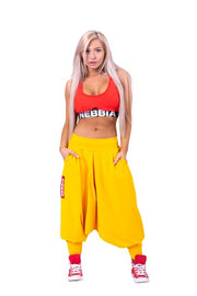Nebbia Red Label Aladdin Pants, yellow