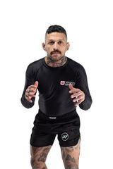 Nippon Sport Rash Guard Long sleeve - Black