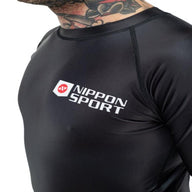 Nippon Sport Rash Guard Long sleeve - Black