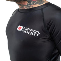 Nippon Sport Rash Guard Long sleeve - Black