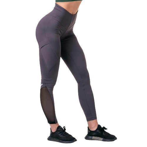 Nebbia Fit & Smart High Waist Tights, marron