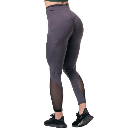 Nebbia Fit & Smart High Waist Tights, marron