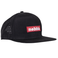 Nebbia Red Label Snapback Cap, black