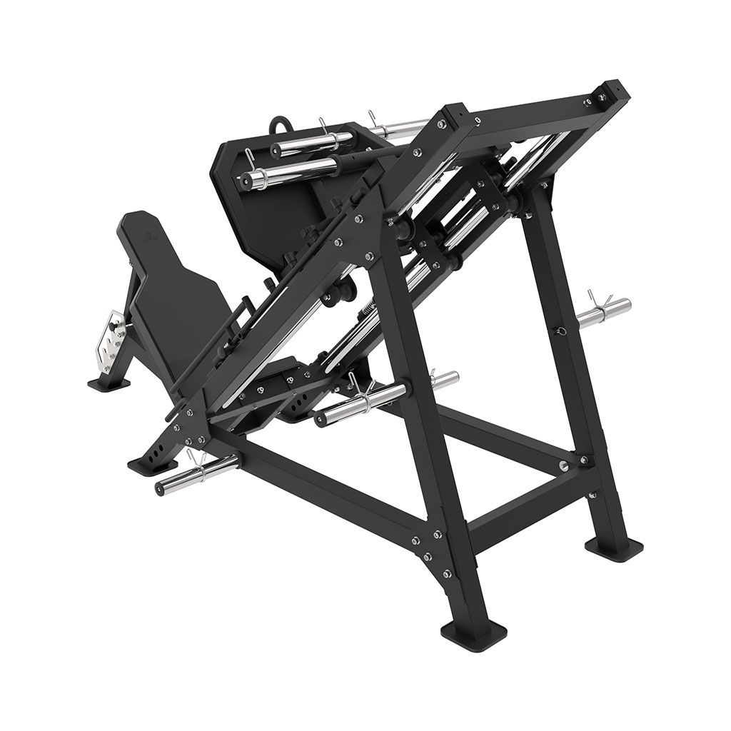 Gymstick 45-graders benpressmaskin PRO 514 Benpress – Riktig benstyrka på riktigt