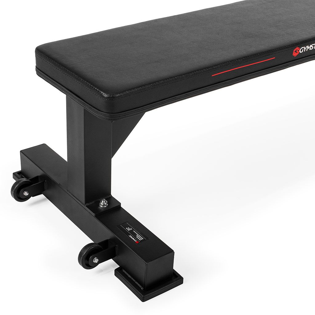 Gymstick Träningsbänk Flat Bench Pro – Stabilitet och styrka för alla lyft