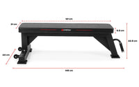 Gymstick Träningsbänk Flat Bench Pro – Stabilitet och styrka för alla lyft