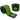 C.P Sports Knee Wraps, black/yellow, 2 m